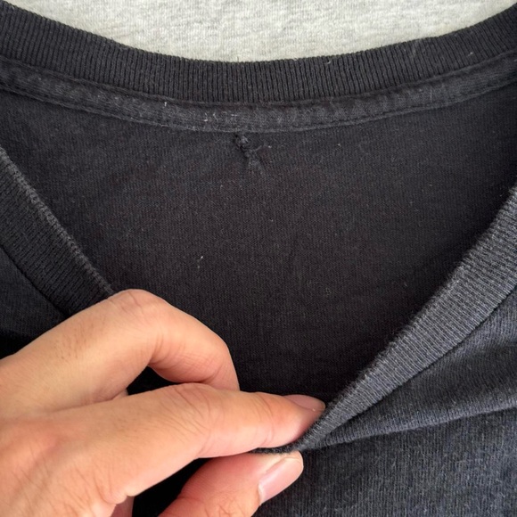 Ford Mustang Anniversary Logo Black Graphic T-Shirt for Men - Picture 5 of 5